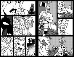Pacific Defenders: European Vacation #1, Pages 4-5